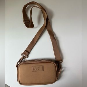 Dagne Dover Mara Neoprene Phone Sling in Camel